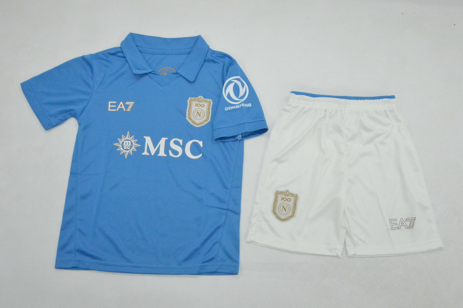 Kids-Napoli 26/27 Home Soccer Jersey